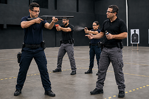 CURSO AVANÇADO DE APERFEIÇOAMENTO EM ARMAS DE MENOR POTENCIAL OFENSIVO